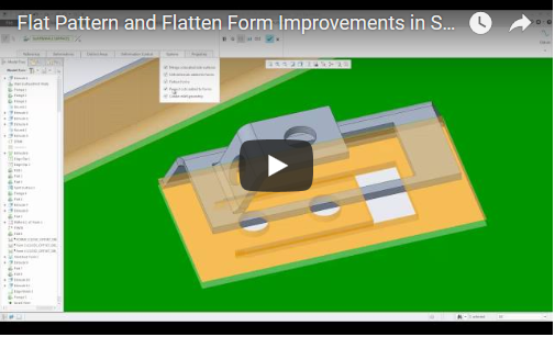 Flat Pattern and Flatten Form Improvements